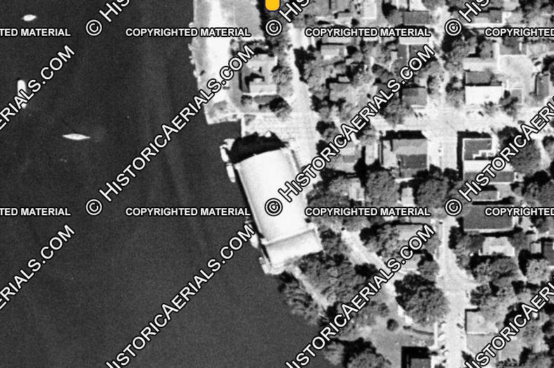 Big Pavillion - 1955 Aerial Photo (newer photo)